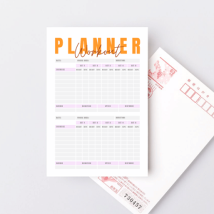 HerFitFlow Printable Workout Planner (One Page)